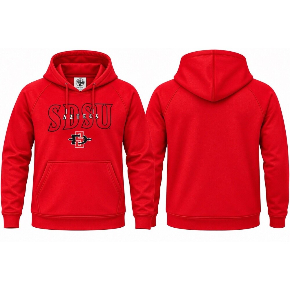 NCAA San Diego State University Aztecs SDSU Pullover Hoodie Size Medium